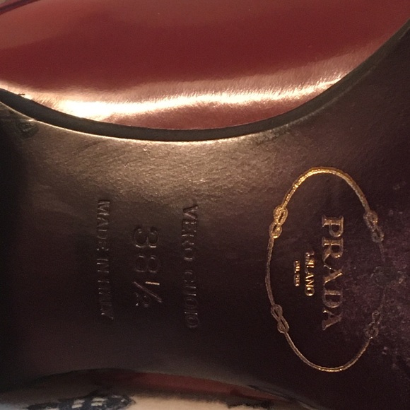 Prada Two-tone Flats with Rhinestones Size 38 1/2 (US 8 1/2) - Picture 7 of 7